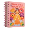 Dreamy hand-painted princess, poke and play dress-up stickers, book girl collage, children's diy handmade educational toys Item Picture